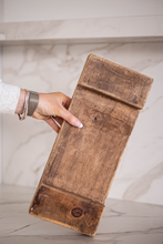 Load image into Gallery viewer, TRIVET RISER RECLAIMED ELM WOOD