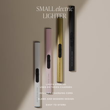 Load image into Gallery viewer, RECHARGEABLE ELECTRIC LIGHTER
