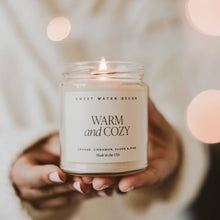 Load image into Gallery viewer, WARM & COZY SOY CANDLE