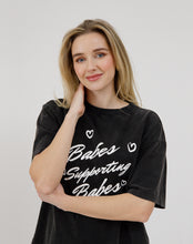 Load image into Gallery viewer, BABES SUPPORTING BABES TEE