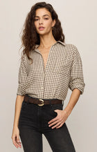 Load image into Gallery viewer, RIVER PLAID BUTTON UP