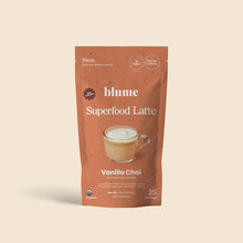 Load image into Gallery viewer, SUPERFOOD LATTE POWDER, VANILLA CHAI BLEND