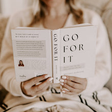 Load image into Gallery viewer, GO FOR IT: 90 DEVOTIONS TO BOLDLY LIVE THE LIFE GOD CREATED FOR YOU