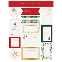 Load image into Gallery viewer, HOLIDAY GIFT TAG SET