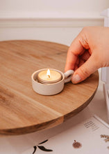 Load image into Gallery viewer, CERAMIC TEALIGHT HOLDER
