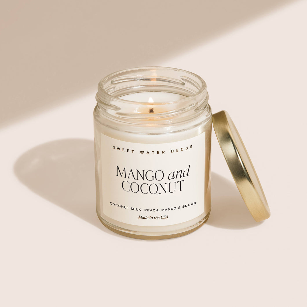 MANGO AND COCONUT SOY CANDLE