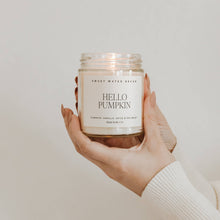 Load image into Gallery viewer, HELLO PUMPKIN SOY CANDLE
