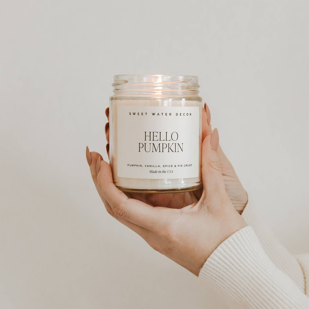 HELLO PUMPKIN SOY CANDLE