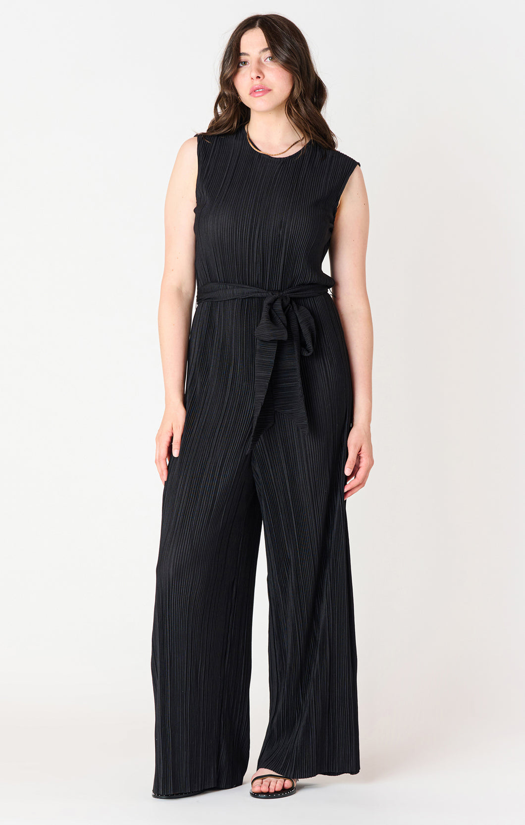 PLISSE JUMPSUIT