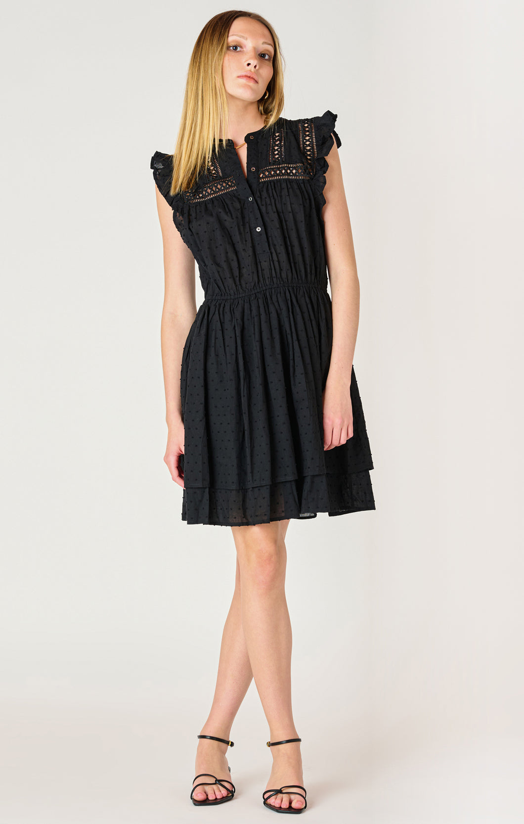 SWISS DOT DRESS