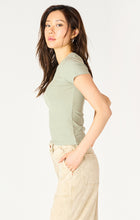 Load image into Gallery viewer, SAGE RIBBED TEE
