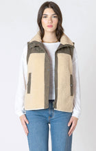 Load image into Gallery viewer, OLIVE SHERPA VEST
