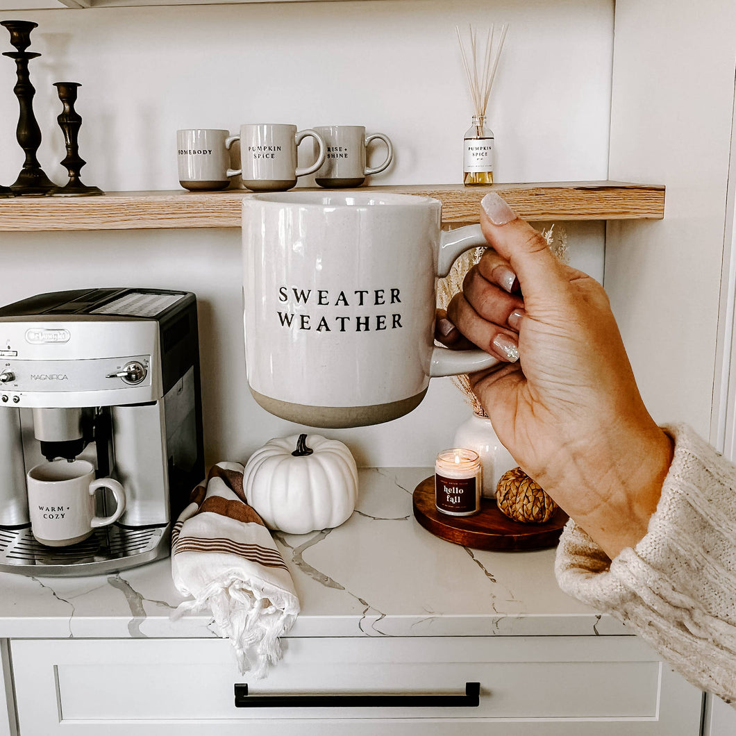 SWEATER WEATHER COFFEE MUG