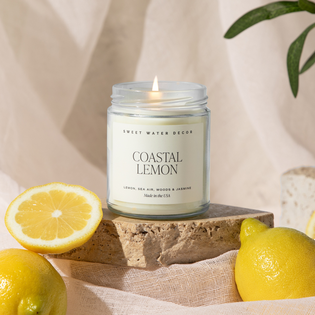 COASTAL LEMON SOY CANDLE