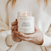Load image into Gallery viewer, HELLO PUMPKIN SOY CANDLE
