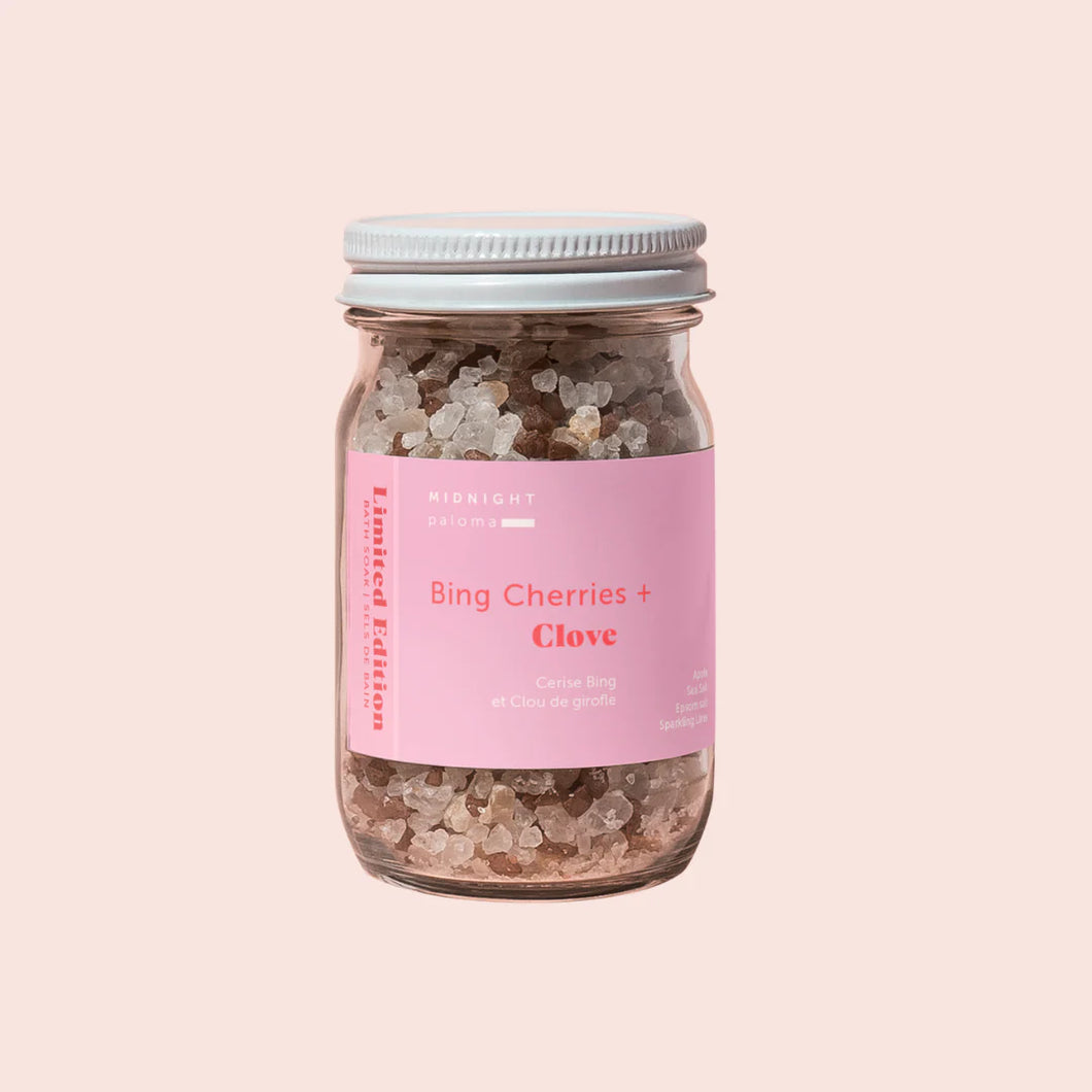 BING CHERRIES + CLOVES BATH SOAK