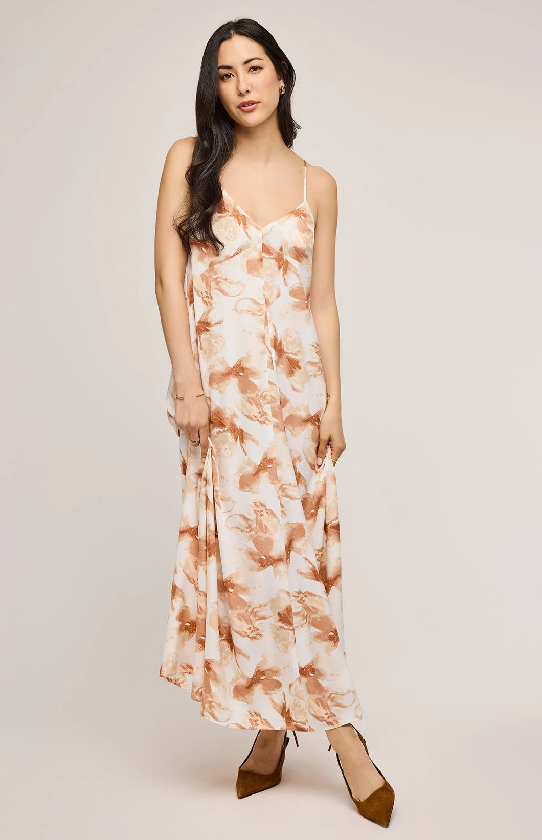 CYNTHIA SATIN DRESS