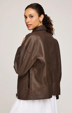 Load image into Gallery viewer, AUDREY VEGAN LEATHER JACKET
