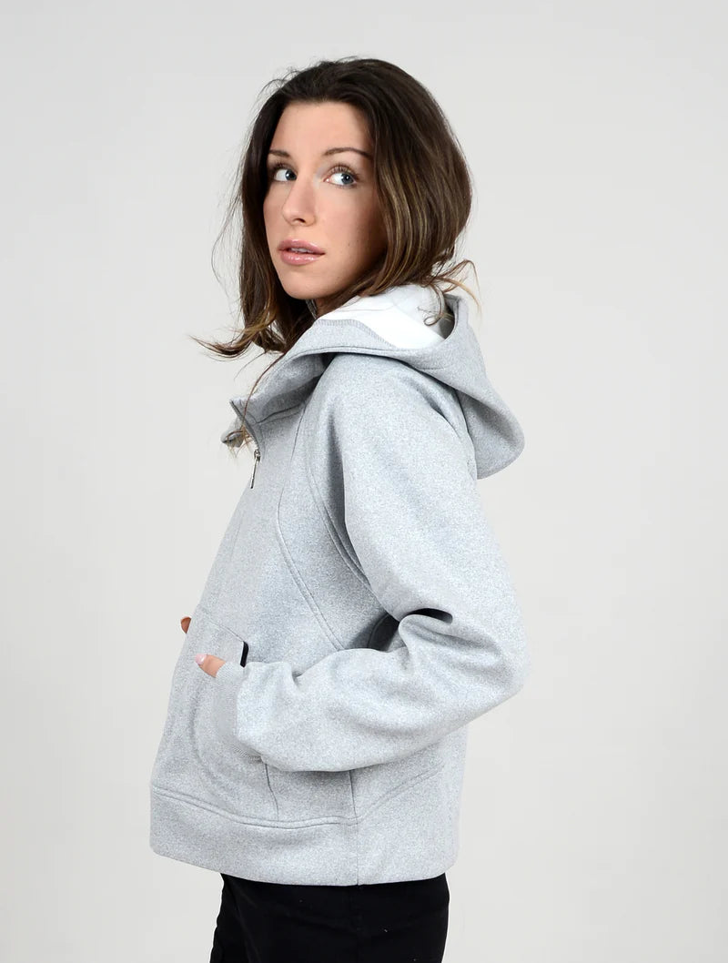 AMIE HALF ZIP HOODY