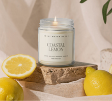 Load image into Gallery viewer, COASTAL LEMON SOY CANDLE
