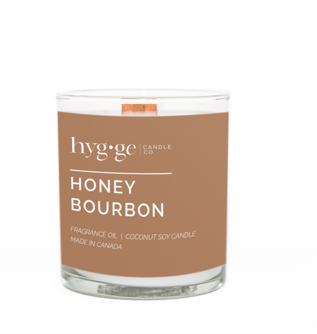 HONEY BOURBON 9OZ SOY CANDLE