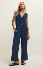 Load image into Gallery viewer, FIONA JERSEY DENIM JUMPSUIT
