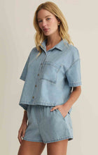 Load image into Gallery viewer, EVERYDAY DENIM BUTTON UP
