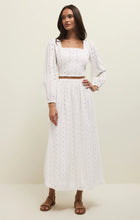 Load image into Gallery viewer, BRIA COTTON EYELET TOP
