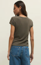 Load image into Gallery viewer, RENAE RIB SHORT SLEEVE TOP
