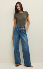 Load image into Gallery viewer, RENAE RIB SHORT SLEEVE TOP

