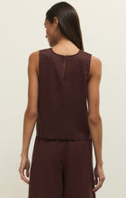 Load image into Gallery viewer, SLOANE LINEN CROPPED TOP
