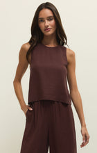 Load image into Gallery viewer, SLOANE LINEN CROPPED TOP
