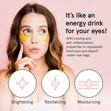 Load image into Gallery viewer, GRACE &amp; STELLA GOLD ENERGIZING UNDER EYE MASKS : 24 PAIRS
