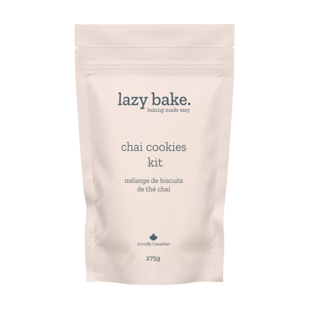 CHAI COOKIES LAZY BAKE