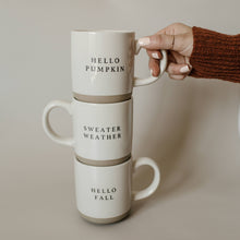 Load image into Gallery viewer, SWEATER WEATHER COFFEE MUG
