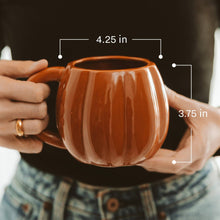 Load image into Gallery viewer, BROWN PUMPKIN COFFEE MUG
