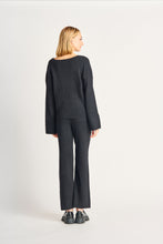 Load image into Gallery viewer, WIDE LEG RIBBED SWEATER PANT
