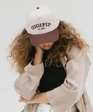 Load image into Gallery viewer, GIGI PIP CANVAS TRUCKER HAT

