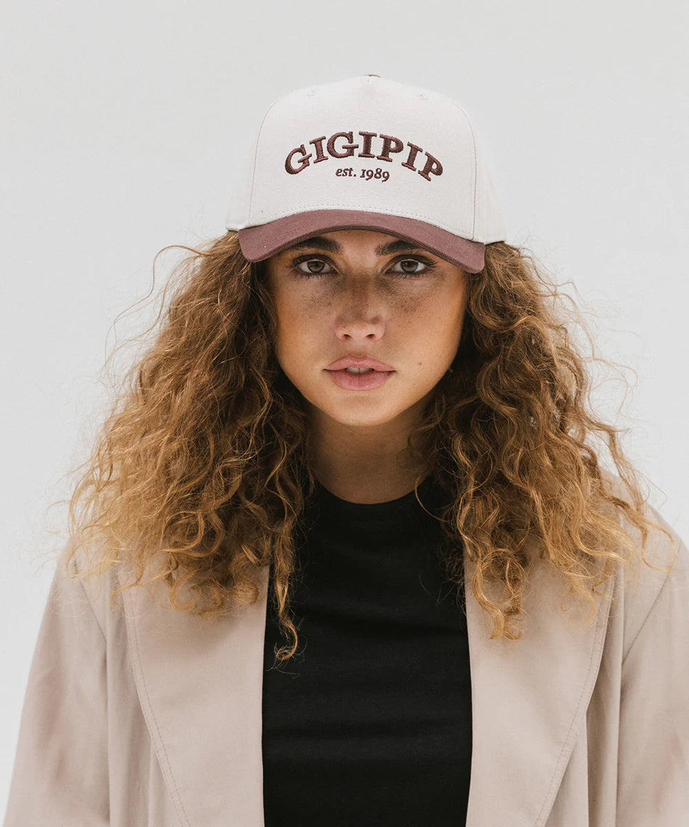 GIGI PIP CANVAS TRUCKER HAT