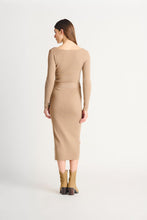 Load image into Gallery viewer, BELTED MIDI SWEATER DRESS
