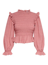Load image into Gallery viewer, LILA SMOCK TOP
